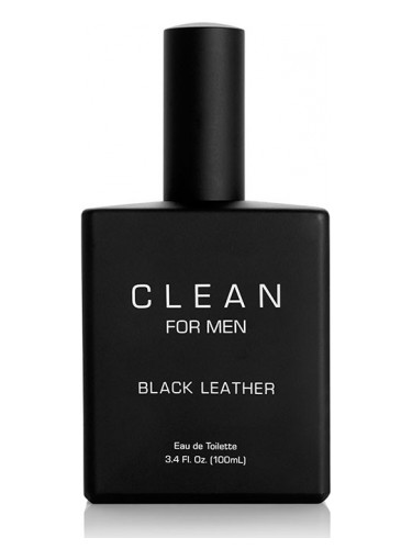 Clean Black Leather For Men   100 