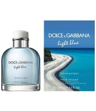 D & G Light Blue Swimming In Lipari 