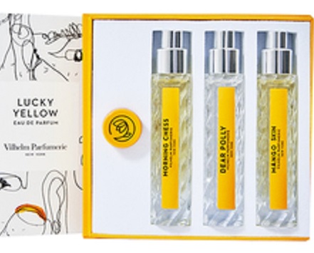 Vilhelm Parfumerie Lucky Yellow Set ( Dear Polly,Mango Skin,Morning Chess)