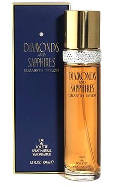 Elizabeth Taylor  Diamonds and Sapphires    100 