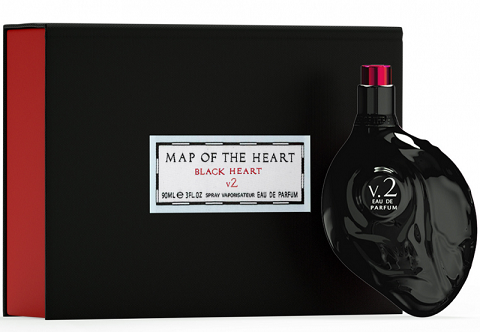 Map of the Heart Black Heart V2   90  