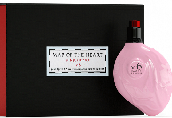 Map of the Heart Pink Heart V6   90  